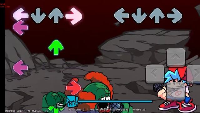VS tricky | FNF mod android (test video) смотреть онлайн
