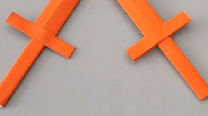 Как сделать меч из бумаги