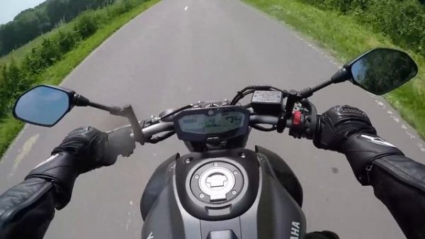 0-100 Acceleration Yamaha MT-07