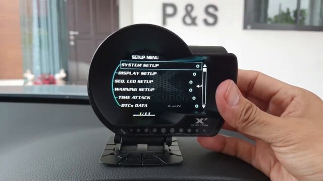 รีวิวเกจ OBD2 Lufi XF  Revolution เกจสำหรับรถเกียร์ CVT วัดค่า CVT Temp ได้
