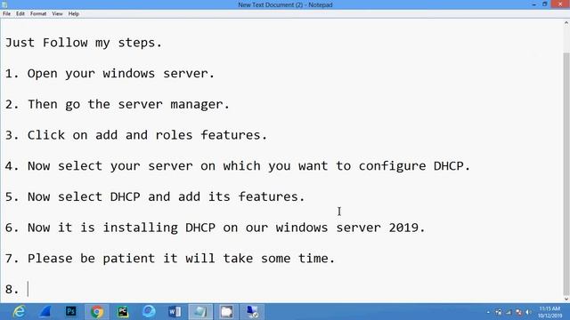 Install and Configure DHCP on Windows Server 2019 смотреть онлайн