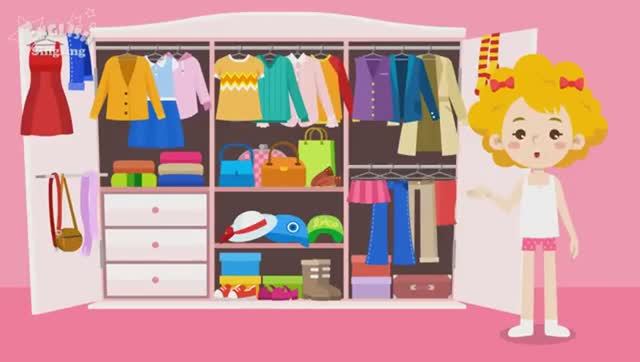 Английский для детей Clothes What should I wear today? смотреть онлайн