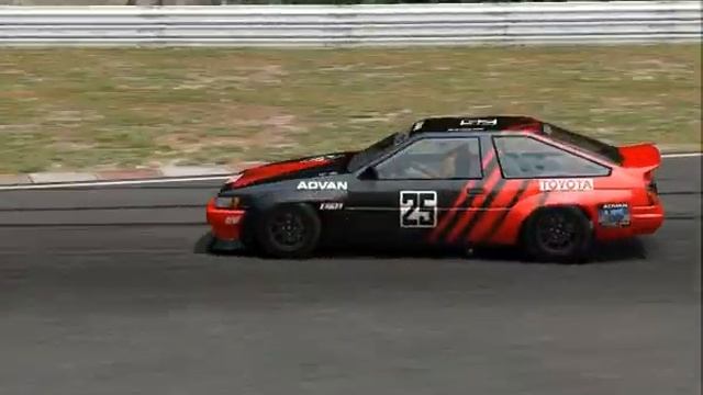 [rFactor] SE-54 Toyota Corolla Levin @ Mo I Rana gara 3 смотреть онлайн