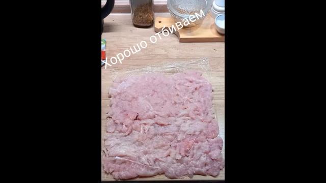 Куриный рулет с начинкой смотреть онлайн