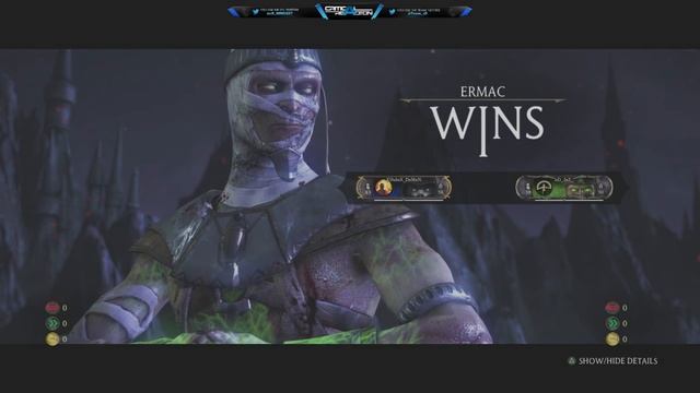 xShdwX DeMoN vs oD 2eZ Team cR MKX Tournament Week 18 смотреть онлайн