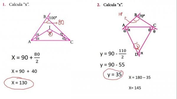 LINEAS NOTABLES DE UN TRIANGULO
