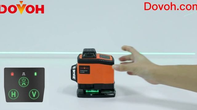 Dovoh 4x360 Floor Laser Level K4 360G Self Leveling Laser Level Switch Self Leveling and Manual Mod смотреть онлайн