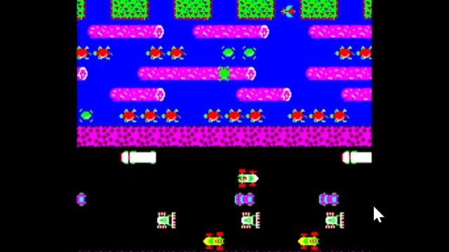 Frogger (Trickysoft) - BBC Micro game смотреть онлайн