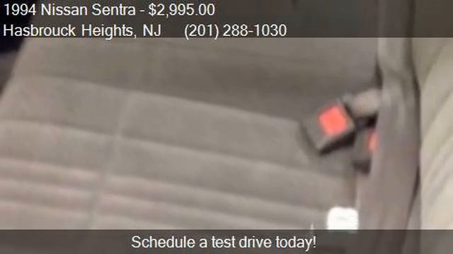 1994 Nissan Sentra XE for sale in Hasbrouck Heights, NJ 0760 смотреть онлайн