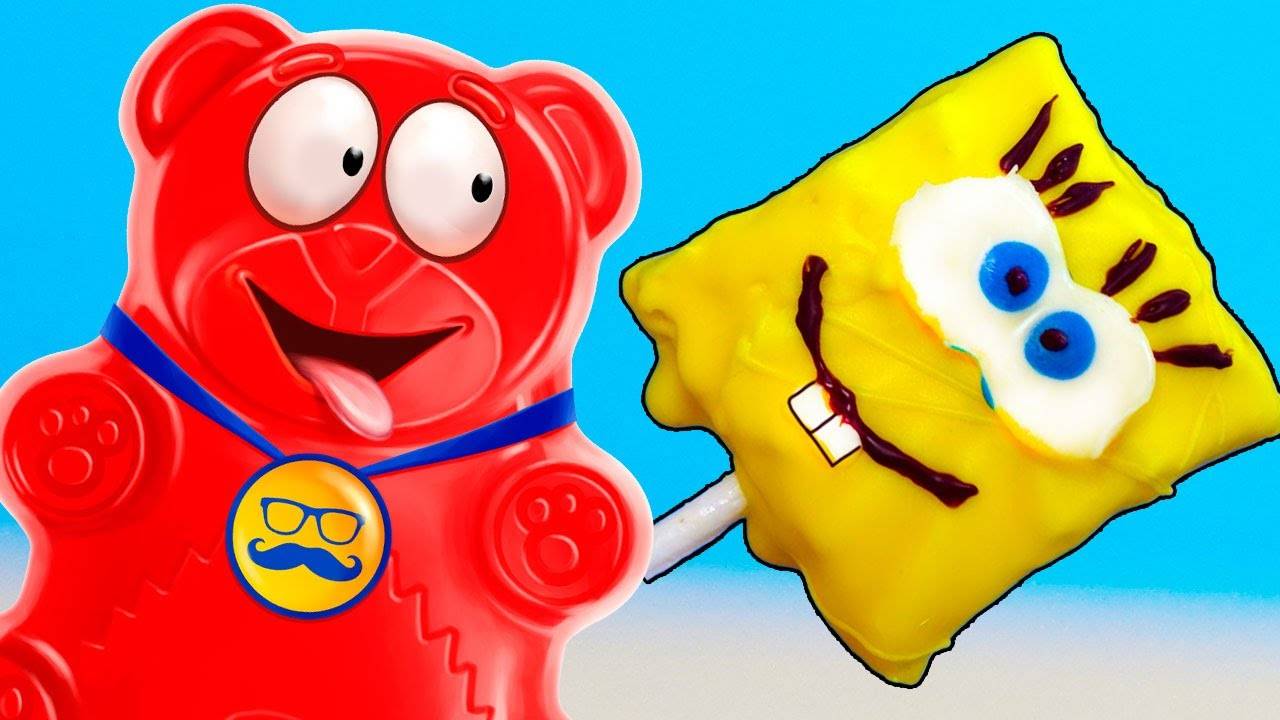 СДЕЛАЛ КОНФЕТУ СПАНЧ БОБ из ЗЕФИРА для Желейного Медведя Валеры смотреть онлайн