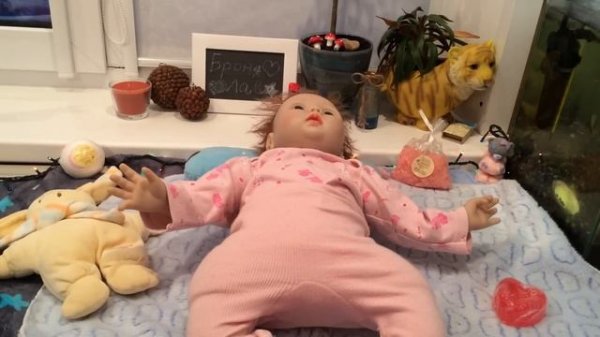 переодевание реборна/пеленание реборна /Rita & Timur