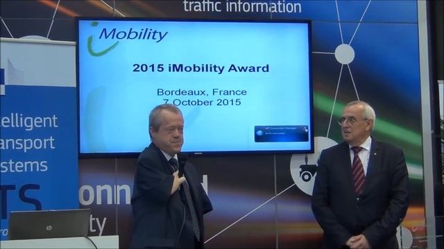 iMobility Forum Award 2015 @ ITS World Congress Bordeaux смотреть онлайн