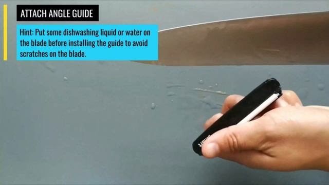 Sharp Pebble 1000/6000 Dual Grit Sharpening Stone with Angle Guide смотреть онлайн