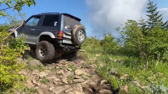 Гора Туманная 1230 метров на авто / Воробей /Mitsubishi Pajero 26.06.21