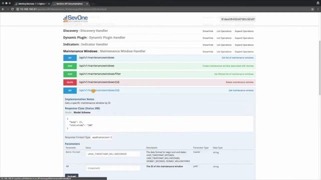 Use Maintenance Windows API смотреть онлайн