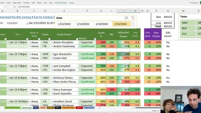 NHL Algorithm Preview Saturday 1-15-22 смотреть онлайн