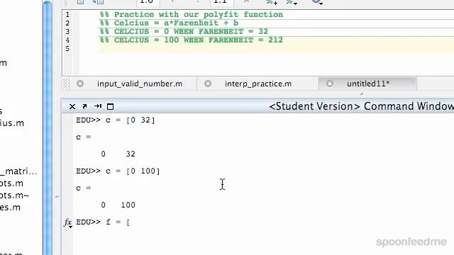 MATLAB: Linear Regression Polyfit Example смотреть онлайн