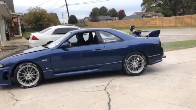 RB25 Nissan Skyline R33 BOOST SPOIL смотреть онлайн