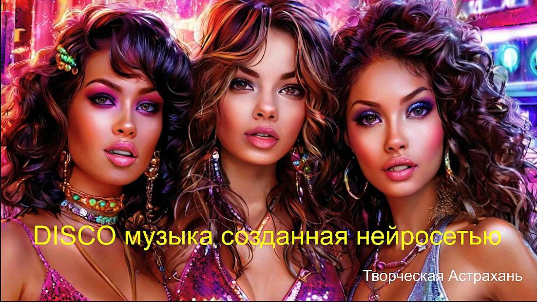 DISCO.Музыка созданная нейросетью смотреть онлайн