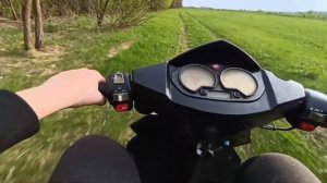 Покатушка на скутере stels vortex 50 кубов валит