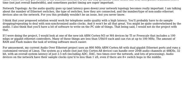 Electronics: Sending audio over ethernet (3 Solutions!!) смотреть онлайн