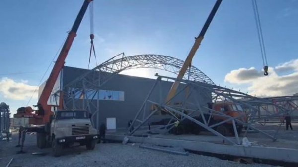 Монтаж металлоконструкций от MS BUILDINGS | Строим под ключ за record-сроки! 🏒