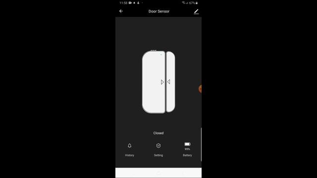 WOOX R4966 Smart WiFi Door and Window Sensor смотреть онлайн