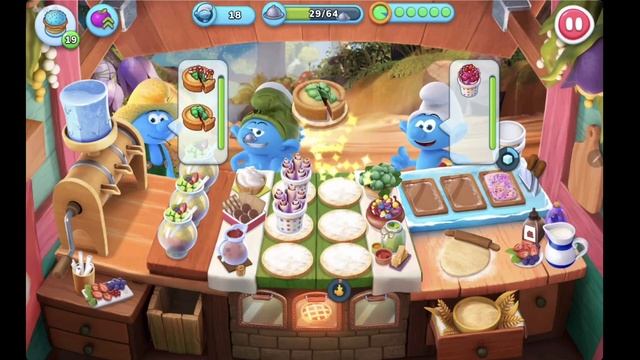 Smurfs The Cooking Game Level 54 🫐🍄 ➖ 🥧Foodtruck 3 Pie🥧 ➖ CaroGamesNL смотреть онлайн