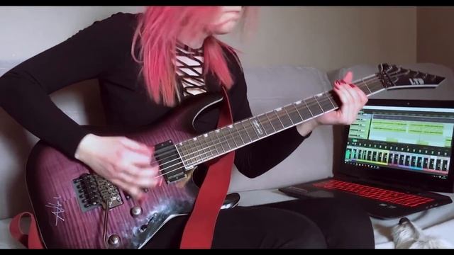 Children of bodom Are you dead yet guitar by Alex Schmeia смотреть онлайн