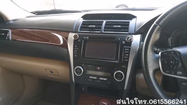 TOYOTA CAMRY 2.5G DVD NAVI ปี2012/2013 смотреть онлайн