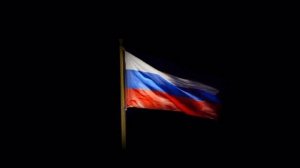 Футаж Российский флаг 1
