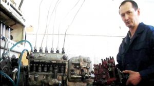 ТНВД ЯМЗ-236 вместо ТНВД НД22.6  трактора Т-150. Часть 1. Настройка тнвд на стенде.