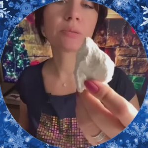 ASMR crunch of chalk&clay/ хруст в кружочках из ТГ❤️🔥❄️💥