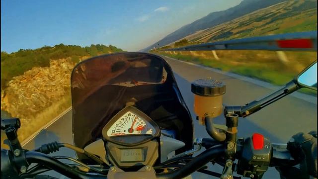 CAGIVA RAPTOR 1000 RIDE (AT LAST SOME BENDS)