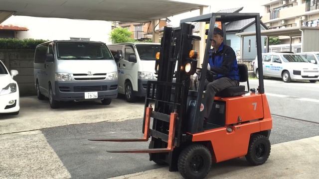 【中古販売】トヨタフォークリフト700kg 2FGL7 動作確認 смотреть онлайн