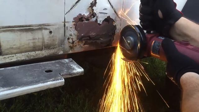 How To Cut Out Body Rust | Patch Panel Bodywork Repairs | JEEP смотреть онлайн