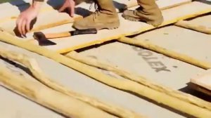 Строительство горного дома в одиночку от начала до конца.