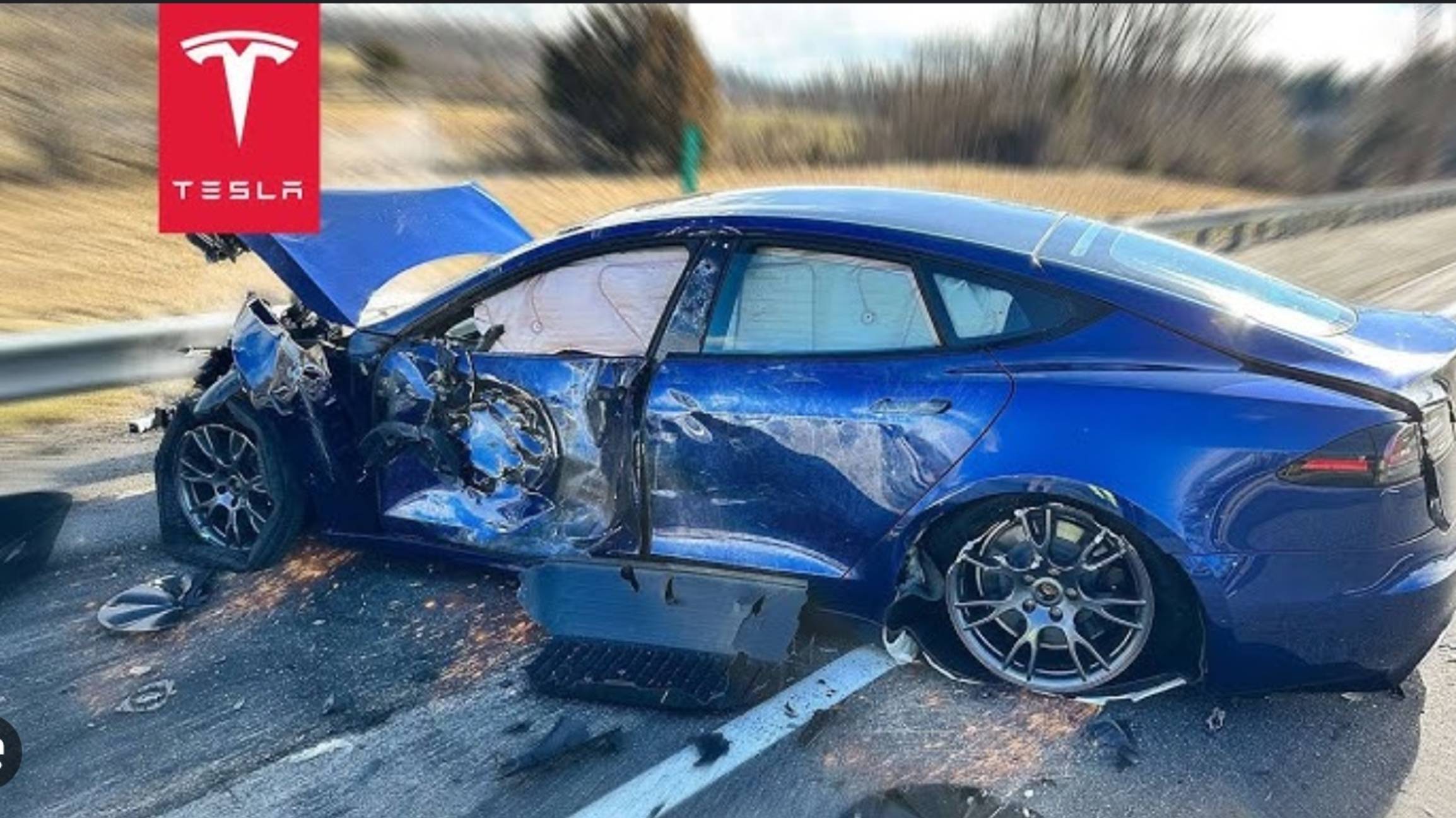 Топ 25 Аварий с Tesla, заснятые камерами самой Tesla смотреть онлайн