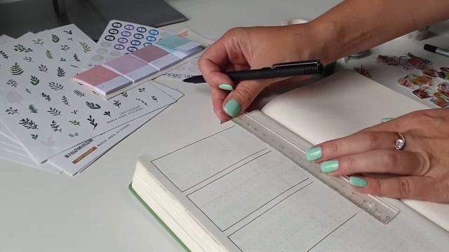 Оформление ежедневника на Август 2021 | Буллет джорнал Август | Оформление блокнота смотреть онлайн