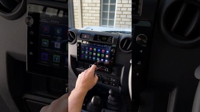 Toyota 70 Series Head Unit Installation 2009-2022