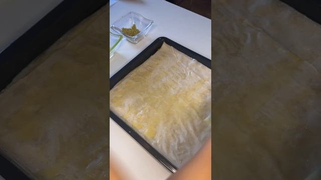 Турецкая пахлава с фисташками ( baklava) рецепт в комментарии смотреть онлайн