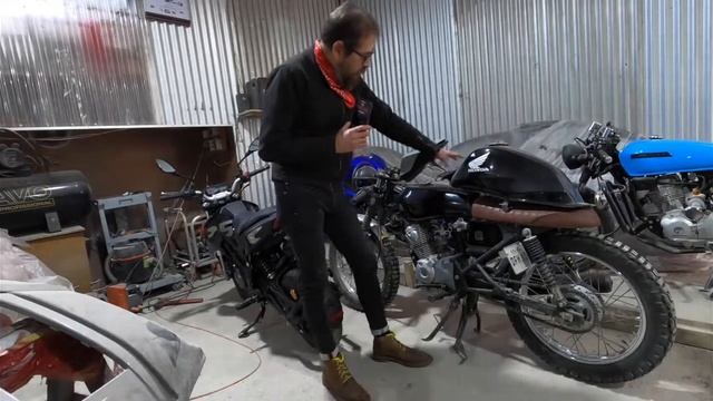 HONDA CB1 TUF - CAFE RACER смотреть онлайн