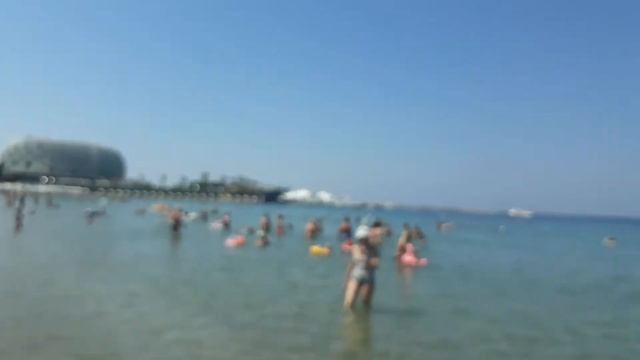 Lonicera Resort & Spa Hotel 5*, пляж отеля днем, август