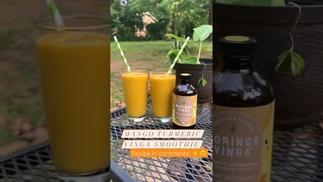 Mango Turmeric Summer Smoothie ☀️💛