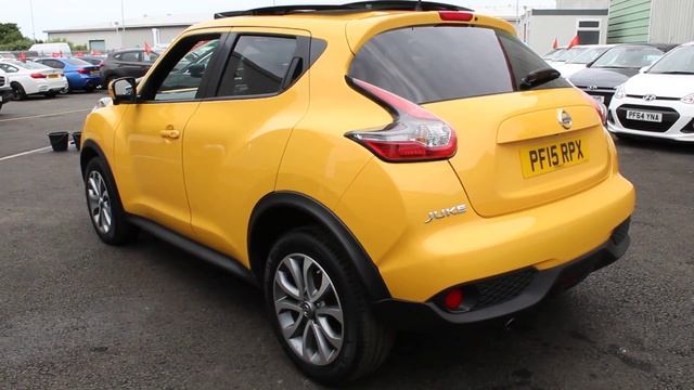 NISSAN JUKE | 1.2 PETROL | TEKNA | SUNLIGHT YELLOW | RPX смотреть онлайн
