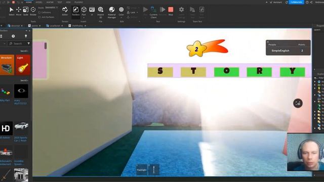 Играем в Роблокс и Учим Английский. День Английского Языка смотреть онлайн