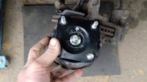 мазда cx7, как устанавливать опоры передних стоек