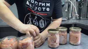 Как сделать вкусную ТУШЕНКУ из КУРИЦЫ в автоклаве??? Простейший рецепт.