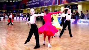 Спортивные бальные танцы. Румба. Дети.