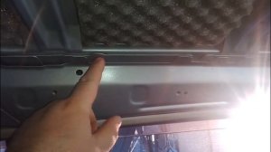 Внутреннее строение крыши NissanAd VY12/VZNY12/VJY12, для дальнейшей установки поперечных рейлингов